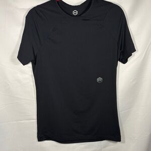Men's UnderArmour Rush Black Performance Shirt SZ S